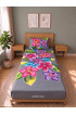 Hand Painted Rayon Bedsheet Set Single Size